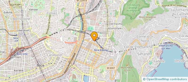localisation de l'entreprise MAPC à NICE