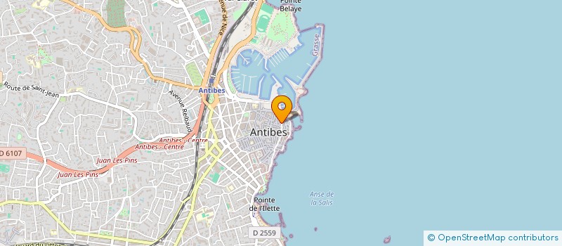 localisation de l'entreprise MAPE à ANTIBES