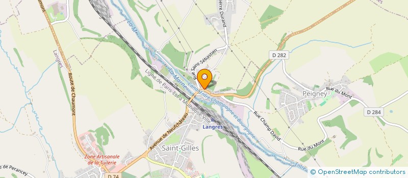 localisation de l'entreprise MAPE GESTION à CHAMPIGNY-LES-LANGRES