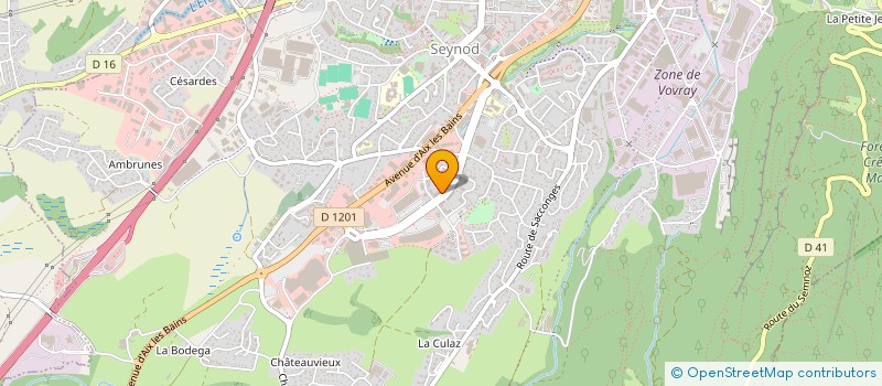 localisation de l'entreprise MAPE OPTIQUE à ANNECY