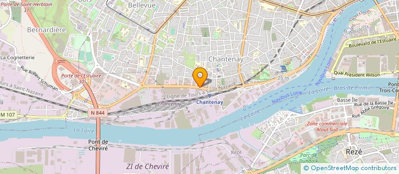 localisation de l'entreprise MAPE SYSTEMS à NANTES