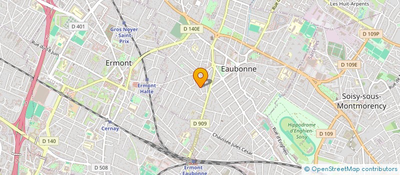 localisation de l'entreprise MAPE63 à EAUBONNE