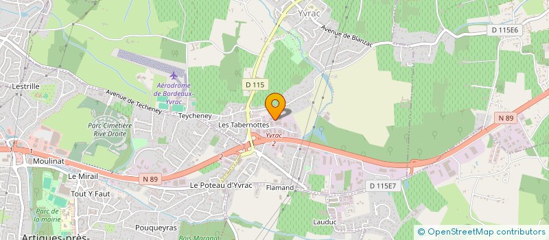 localisation de l'entreprise MAPEB  YVRAC