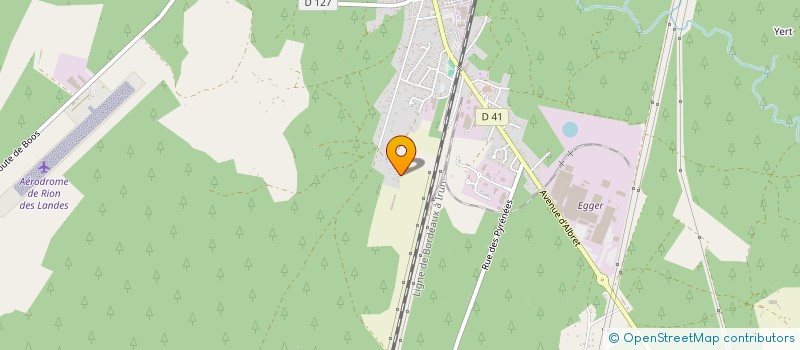 localisation de l'entreprise MAPEB SCI  RION-DES-LANDES