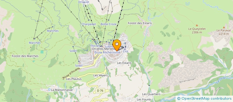 localisation de l'entreprise MAPECADA à ORCIERES