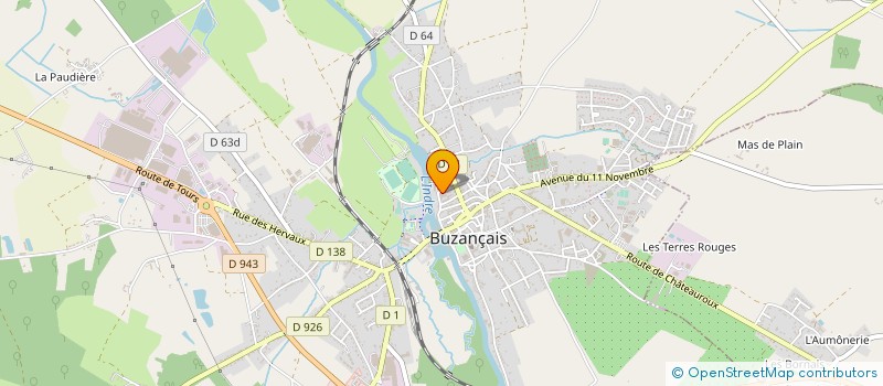 localisation de l'entreprise MAPELCO INTERNATIONAL à BUZANCAIS