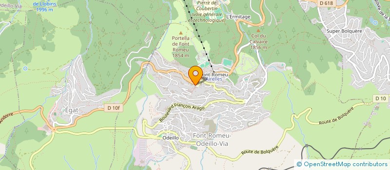 localisation de l'entreprise MAPELILOU  FONT-ROMEU-ODEILLO-VIA