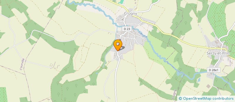 localisation de l'entreprise MAPELLI à CRUGNY
