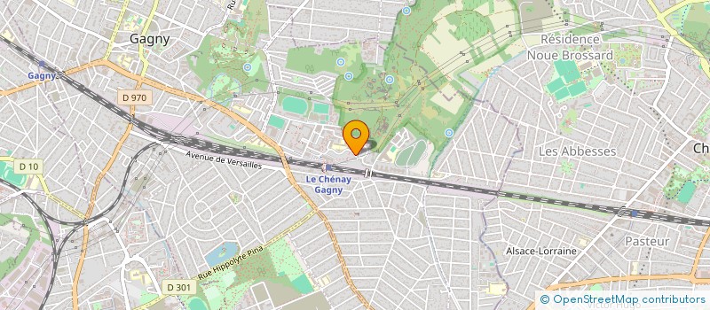 localisation de l'entreprise MAPENZI YA MAMA  GAGNY