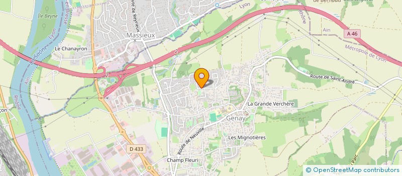 localisation de l'entreprise MAPEO  LYON