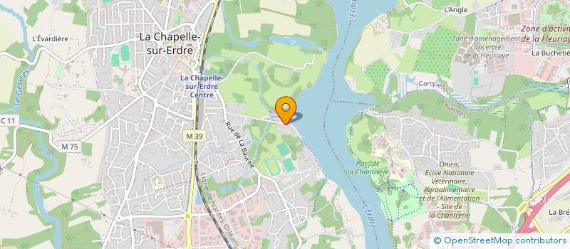 localisation de l'entreprise MAPEPITE  LA CHAPELLE-SUR-ERDRE