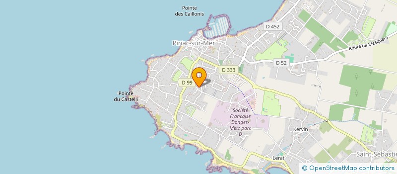 localisation de l'entreprise MAPERAX à PIRIAC-SUR-MER