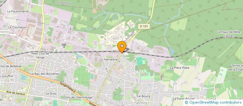 localisation de l'entreprise MAPETRANS LD à FLEURY-LES-AUBRAIS