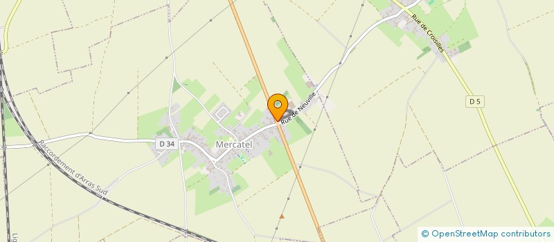 localisation de l'entreprise MAPEVA à MERCATEL