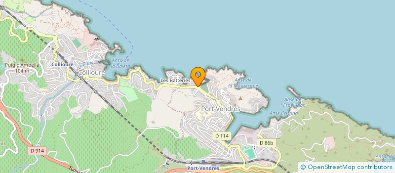 localisation de l'entreprise MAPH  PORT-VENDRES