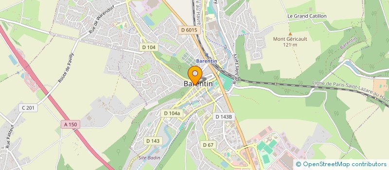 localisation de l'entreprise MAPHAEL à BARENTIN