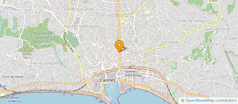 localisation de l'entreprise MAPHI  CANNES