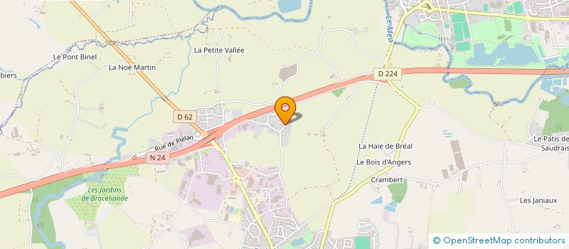 localisation de l'entreprise MAPHI IMMO  BREAL-SOUS-MONTFORT