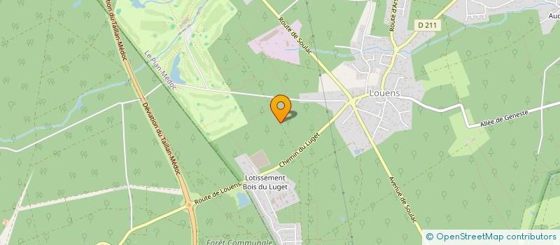 localisation de l'entreprise MAPHIE à LE PIAN-MEDOC