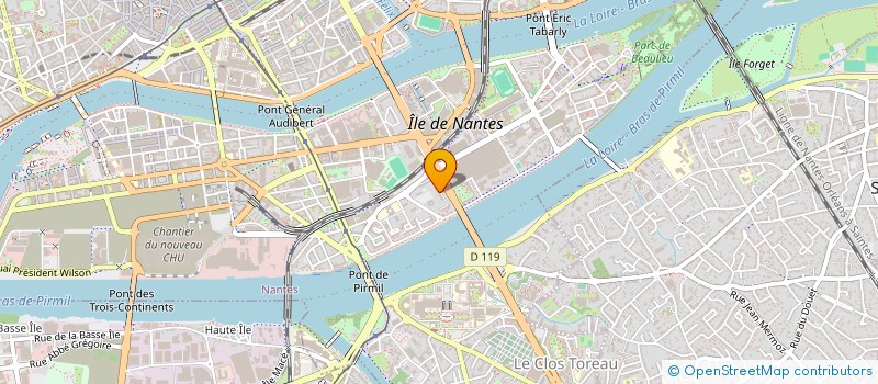 localisation de l'entreprise MAPHIL à NANTES