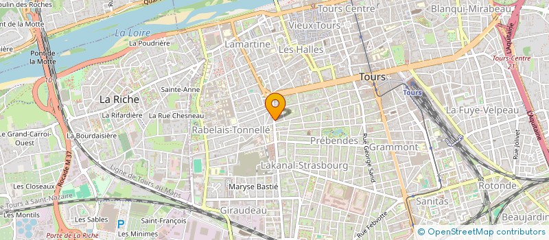 localisation de l'entreprise MAPHIMAD  TOURS