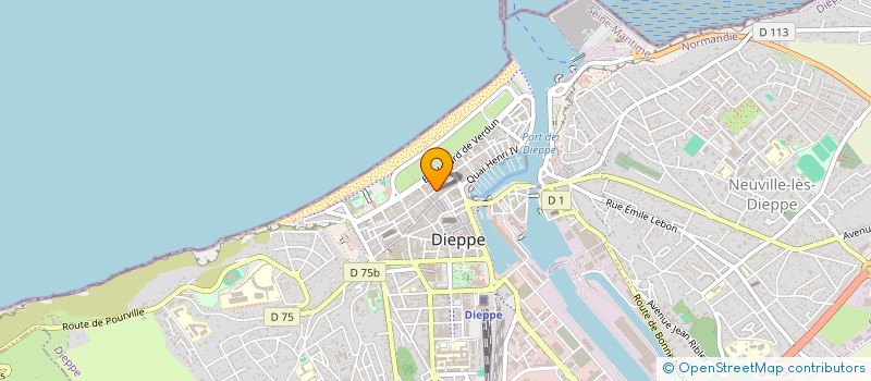 localisation de l'entreprise MAPI à DIEPPE
