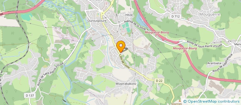 localisation de l'entreprise MAPI  LAHONCE