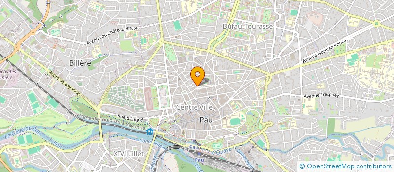 localisation de l'entreprise MAPI à PAU