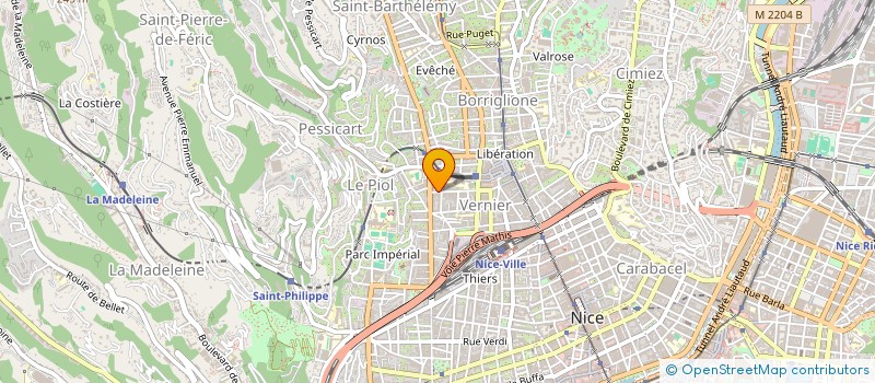 localisation de l'entreprise MAPI à NICE