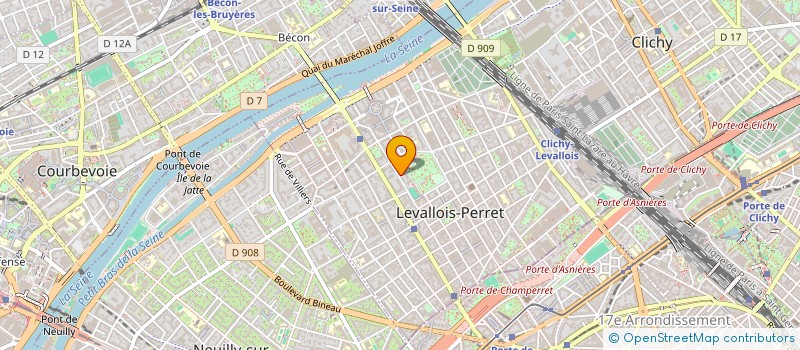 localisation de l'entreprise MAPI à LEVALLOIS-PERRET