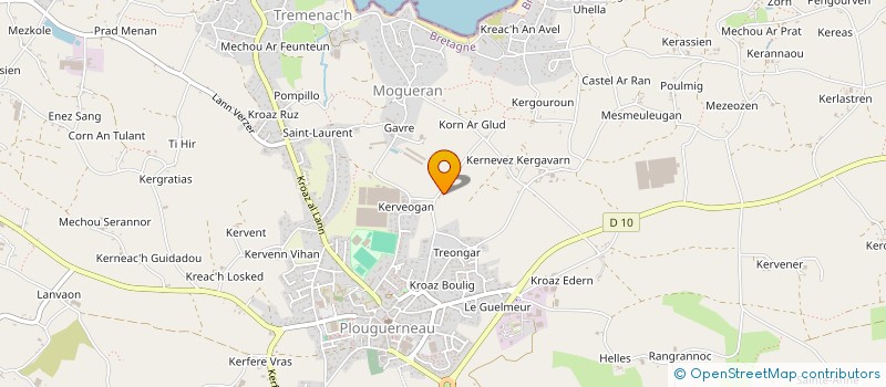 localisation de l'entreprise MAPI  PLOUGUERNEAU