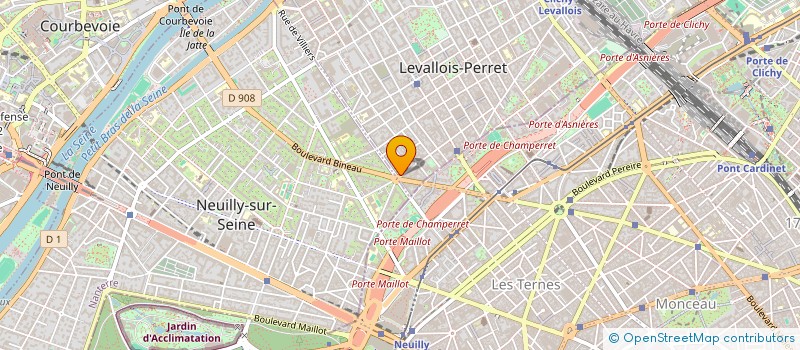 localisation de l'entreprise MAPI à LEVALLOIS-PERRET