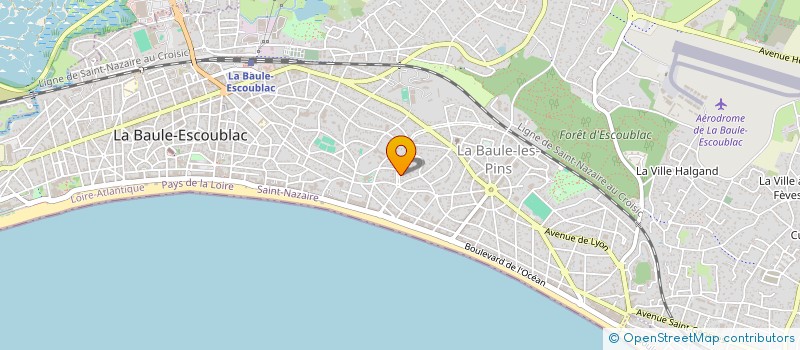 localisation de l'entreprise MAPI  LA BAULE-ESCOUBLAC