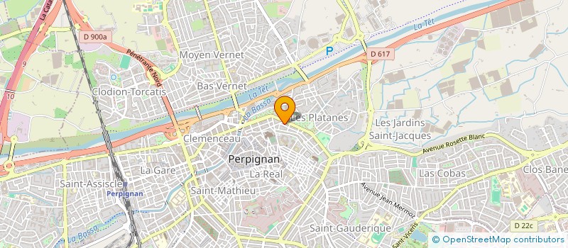 localisation de l'entreprise MAPI à PERPIGNAN