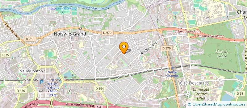 localisation de l'entreprise MAPI  NOISY-LE-GRAND