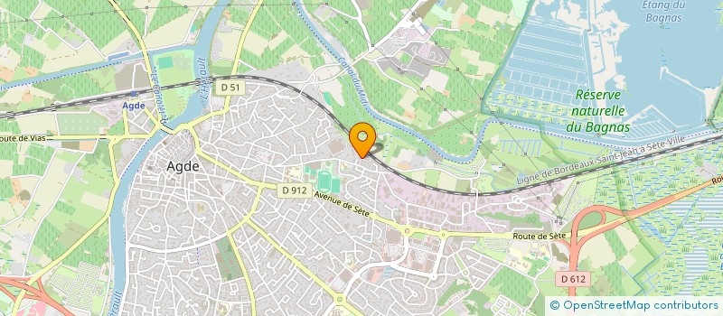 localisation de l'entreprise MAPI à AGDE
