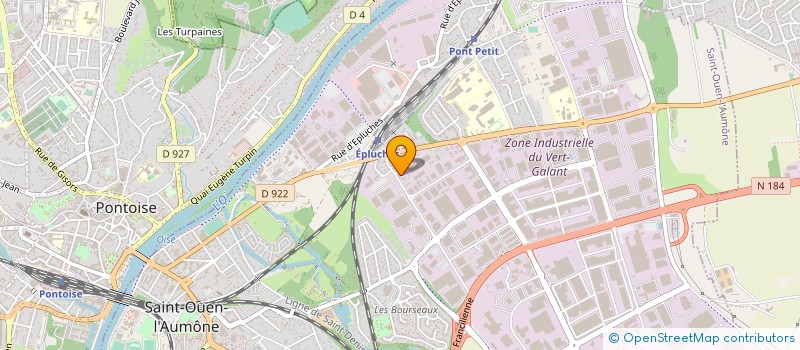 localisation de l'entreprise MAPI E.C.A. à SAINT-OUEN-L'AUMONE