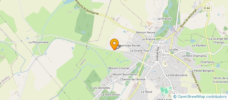 localisation de l'entreprise MAPI EURL à VIEILLES-MAISONS-SUR-JOUDRY