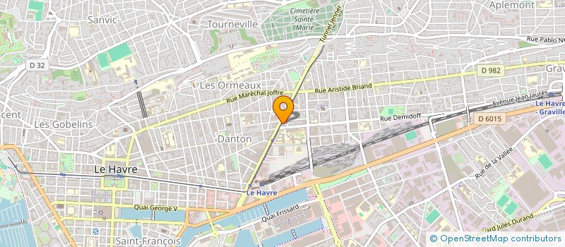 localisation de l'entreprise MAPI GSM PDA à LE HAVRE