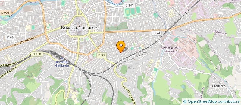 localisation de l'entreprise MAPIA  BRIVE-LA-GAILLARDE