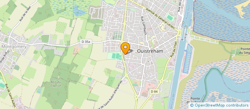 localisation de l'entreprise MAPIA BEAUTE à OUISTREHAM