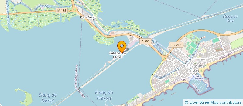 localisation de l'entreprise MAPIAL à PALAVAS-LES-FLOTS