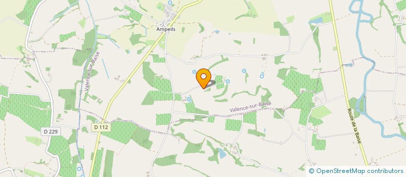 localisation de l'entreprise MAPICLE  VALENCE-SUR-BAISE