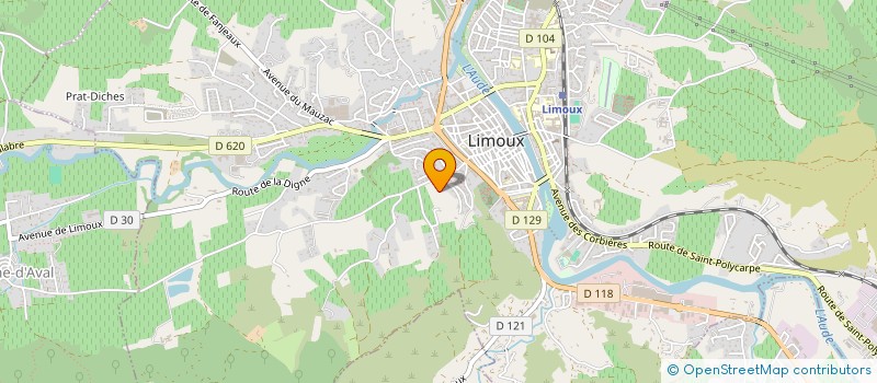 localisation de l'entreprise MAPIDI  LIMOUX