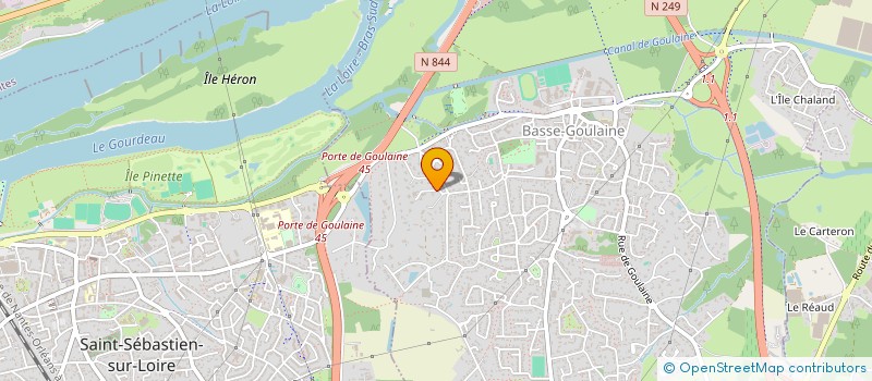 localisation de l'entreprise MAPIDIS à BASSE-GOULAINE