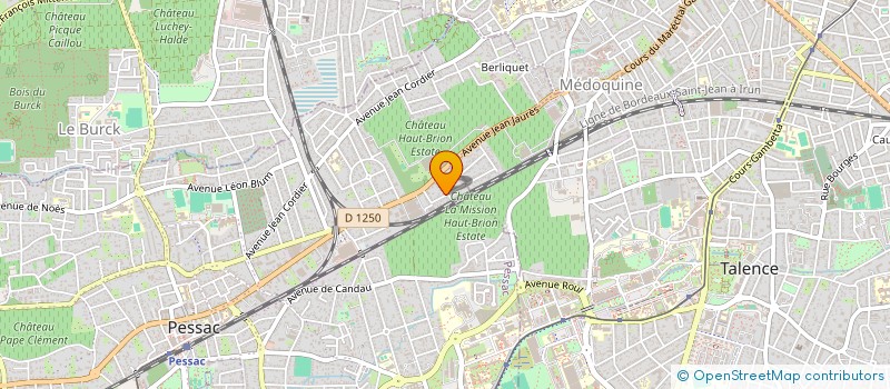 localisation de l'entreprise MAPIERIC  PESSAC