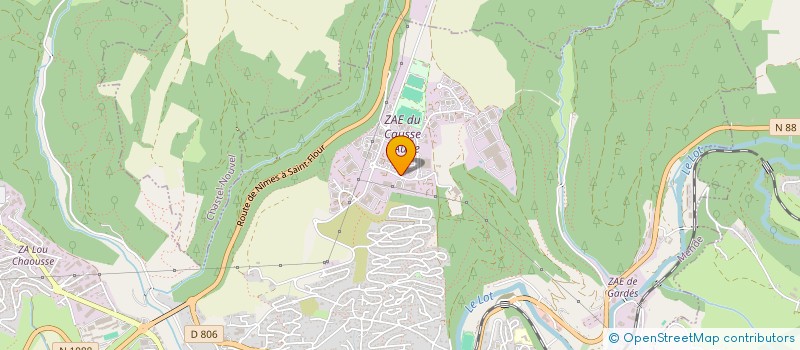 localisation de l'entreprise MAPIERRE  MENDE