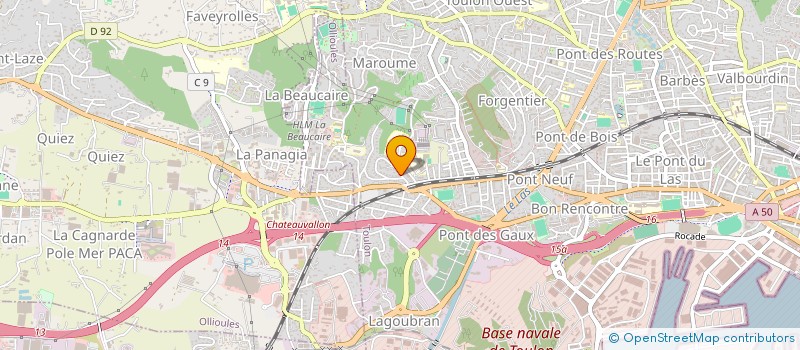 localisation de l'entreprise MAPILIMO  TOULON