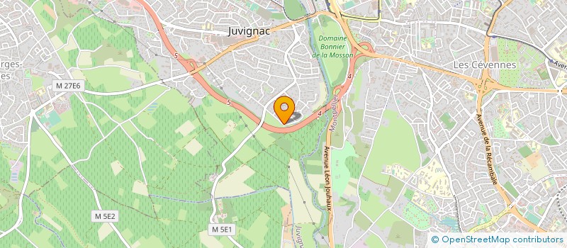 localisation de l'entreprise MAPILOC  JUVIGNAC