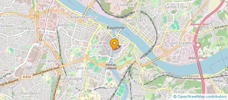 localisation de l'entreprise MAPILOU à BAYONNE